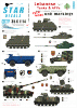Star Decals 35-C1114 Lebanese Tanks & AFVs 7 1/35